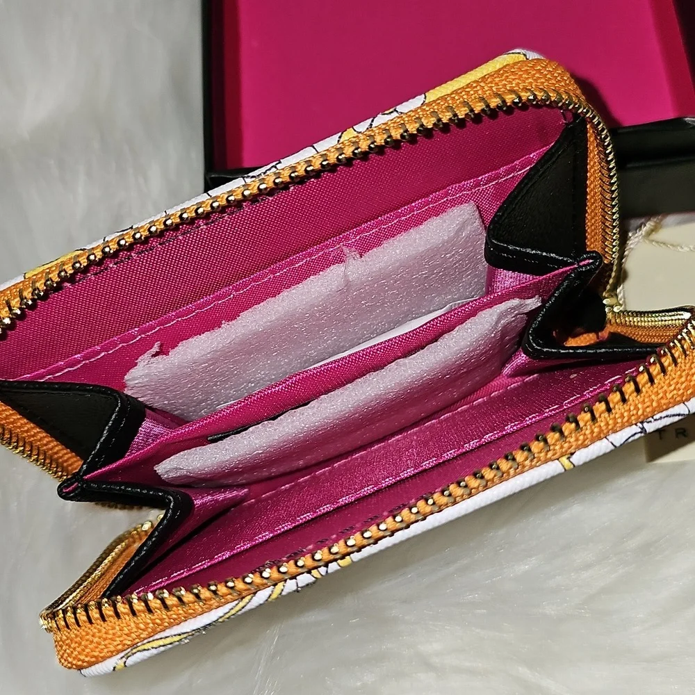 Trina Turk Yellow and White Floral Wallet - Picture 4 of 7